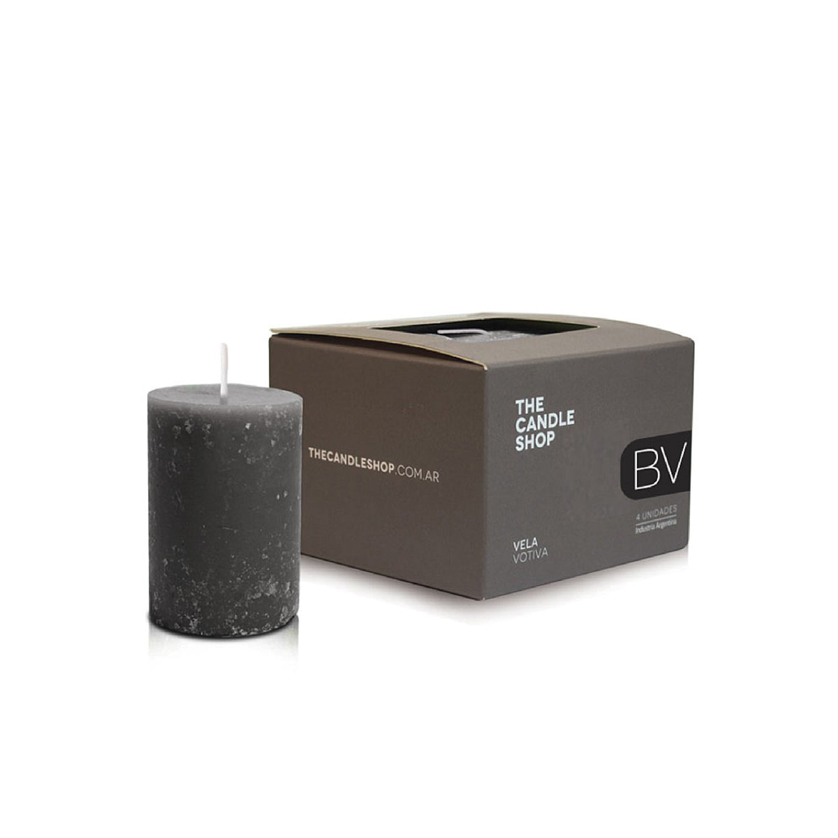 VELA VOTIVA BLACK VETIVER