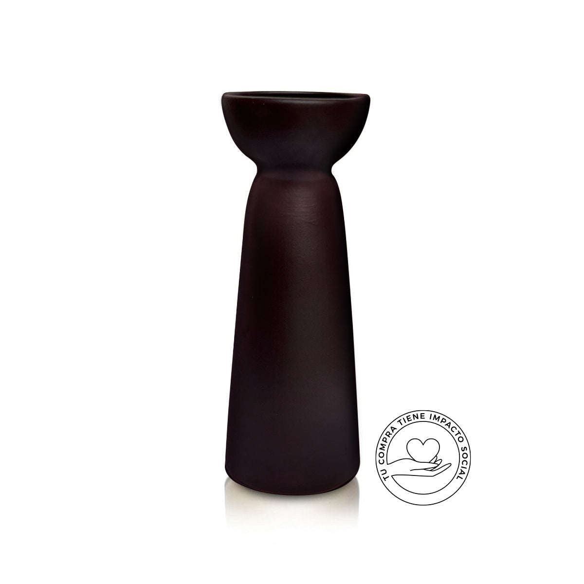 CANDELABRO ARTISAN XL VELVET FIG