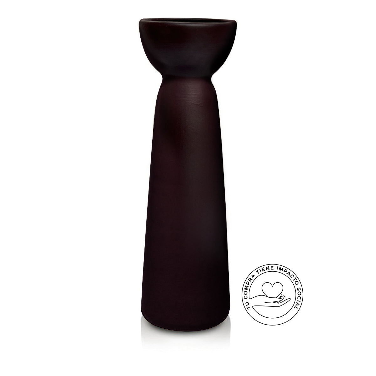 CANDELABRO ARTISAN L VELVET FIG