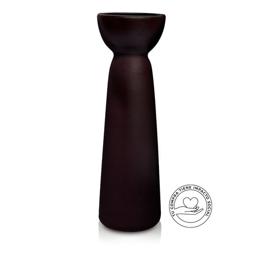 CANDELABRO ARTISAN L VELVET FIG